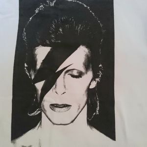 David Bowie men's tshirt XL 2018 100% cotton